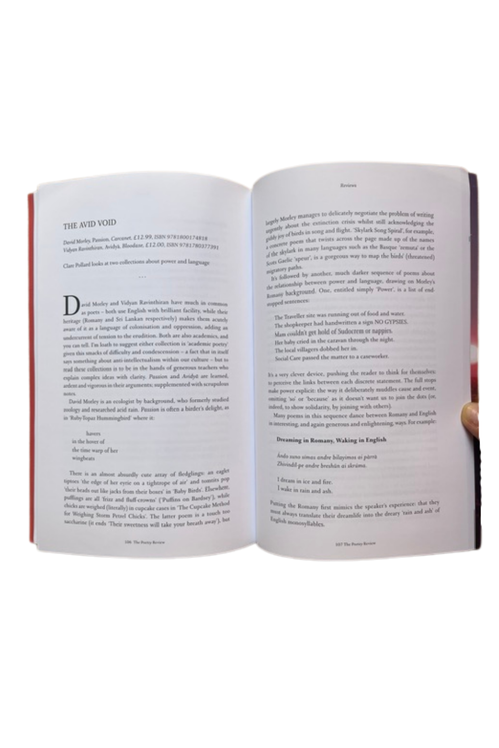 The Poetry Review Vol 116, No 2 Summer 2026