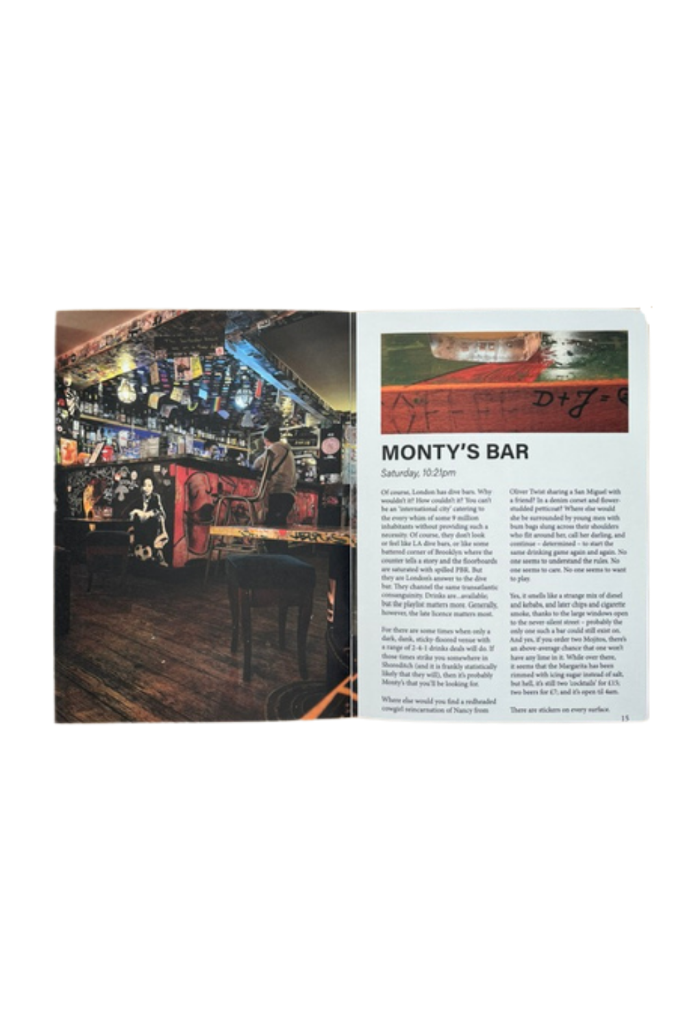 A Bar Tab: Three Bars and a Pool Table