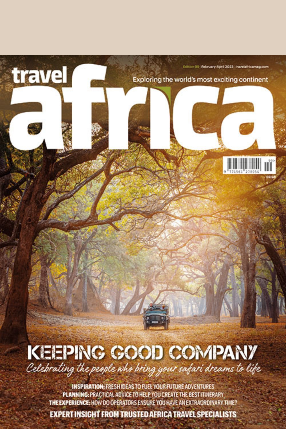 Travel Africa Magazine Issue 99 cover