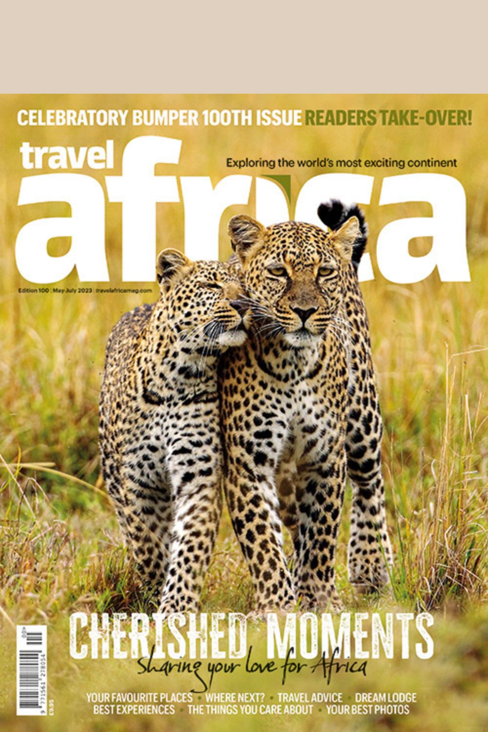 Travel Africa Issue 100 cover