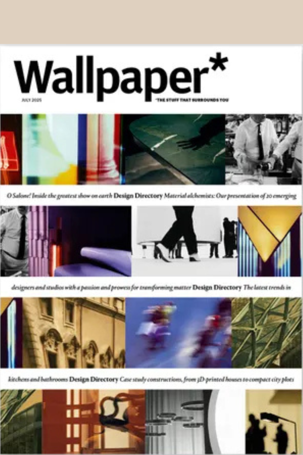 Wallpaper July 2025 Issue Cover