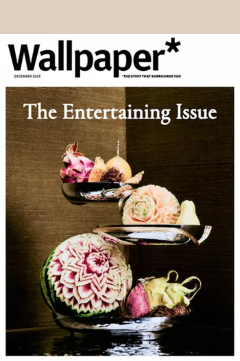Cover of Wallpaper* The Entertaining Issue
