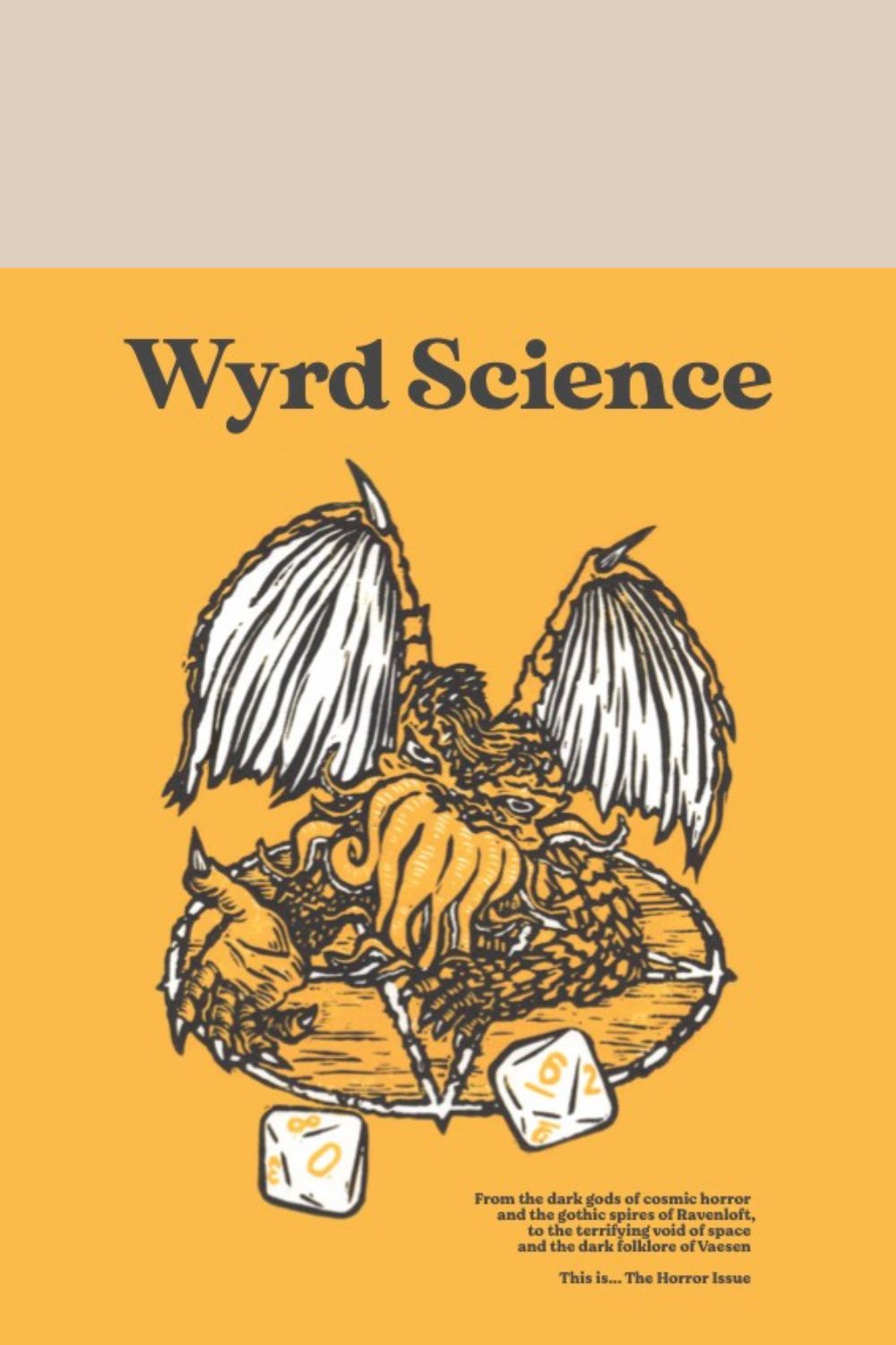 Wyrd Science Magazine Issue 3 cover