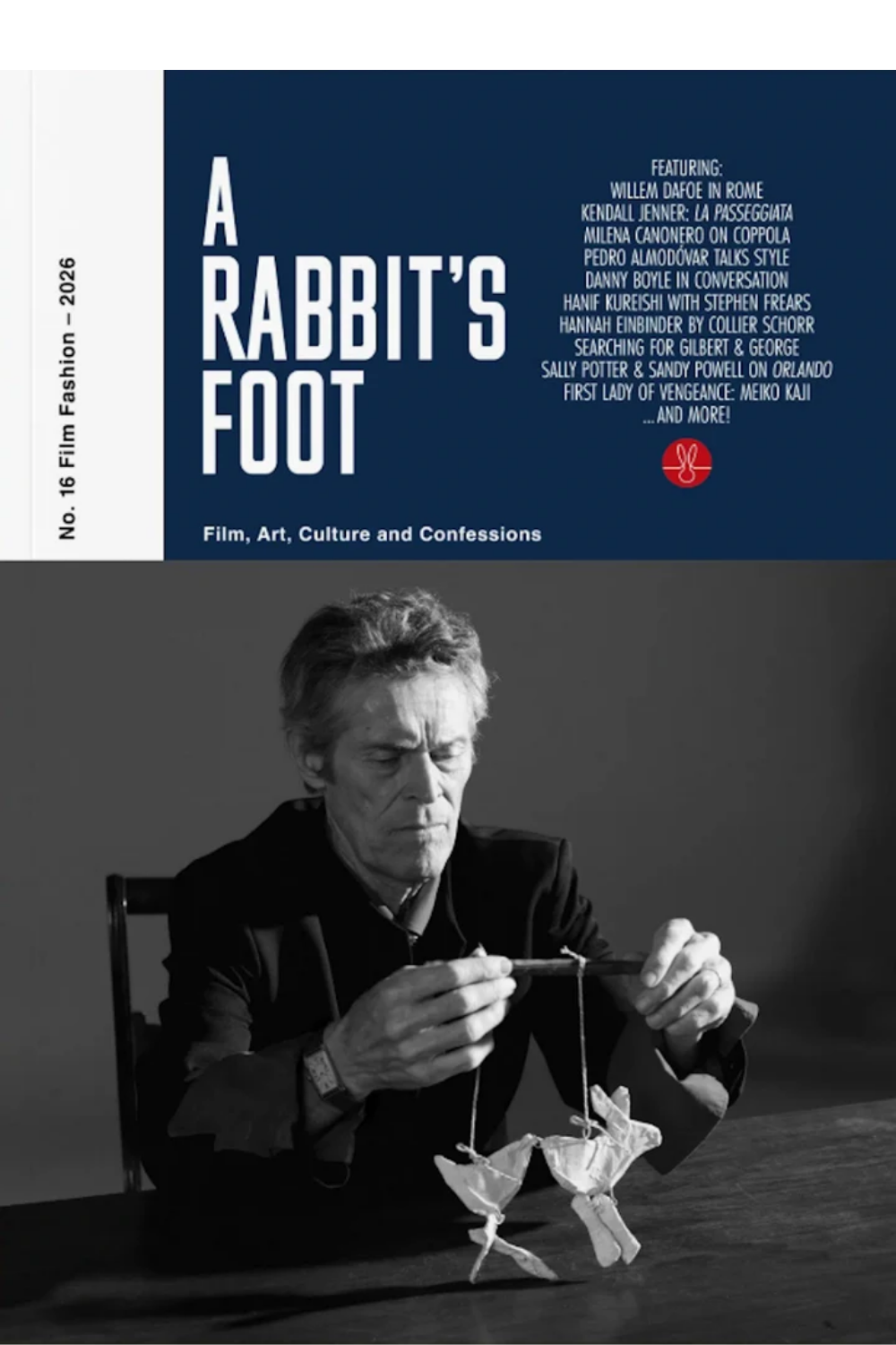 A Rabbits Foot No.16 Cover Willem Dafoe