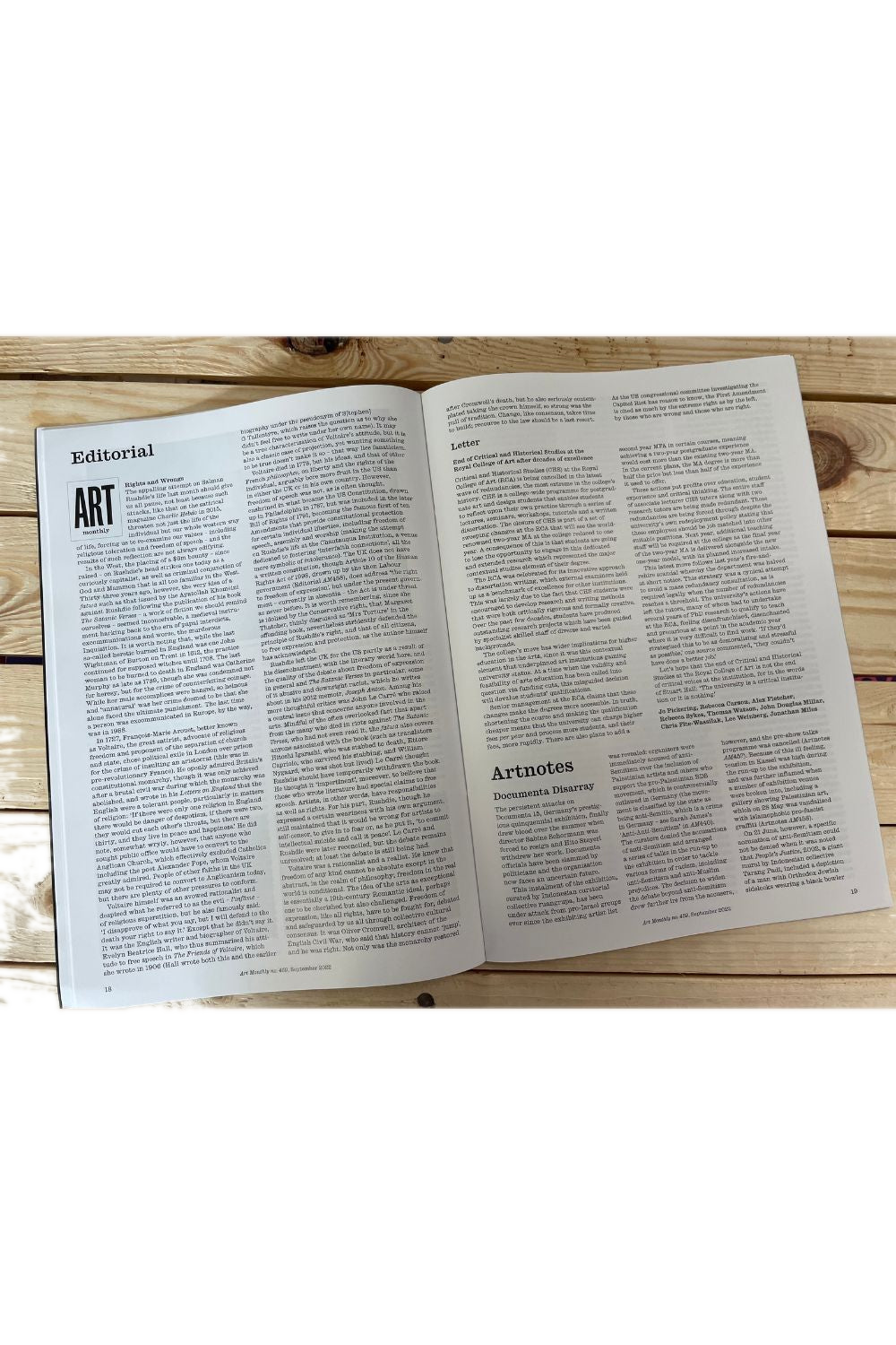 Art Monthly No. 459 September 2022