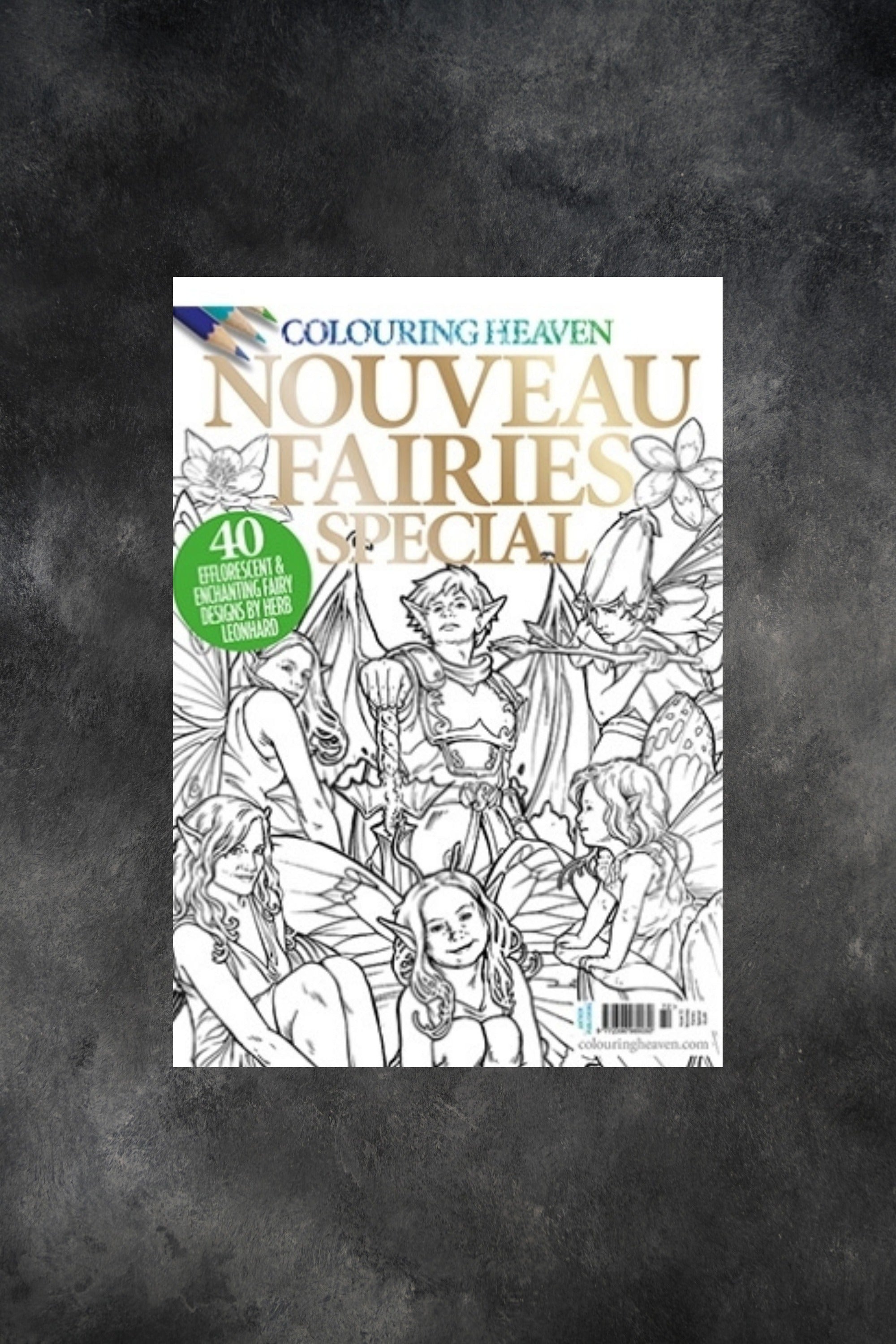 Colouring Heaven #72 Nouveau Fairies Special