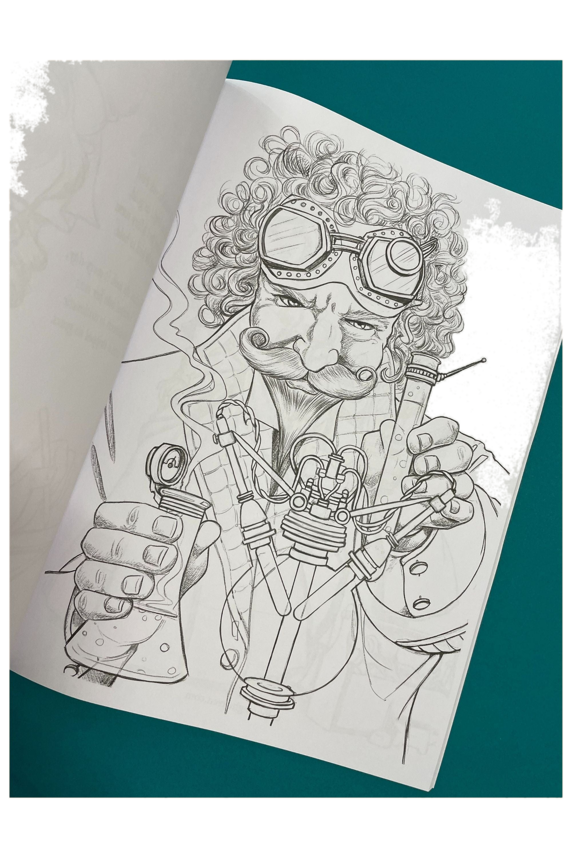 Colouring Heaven #74 Steampunk Special