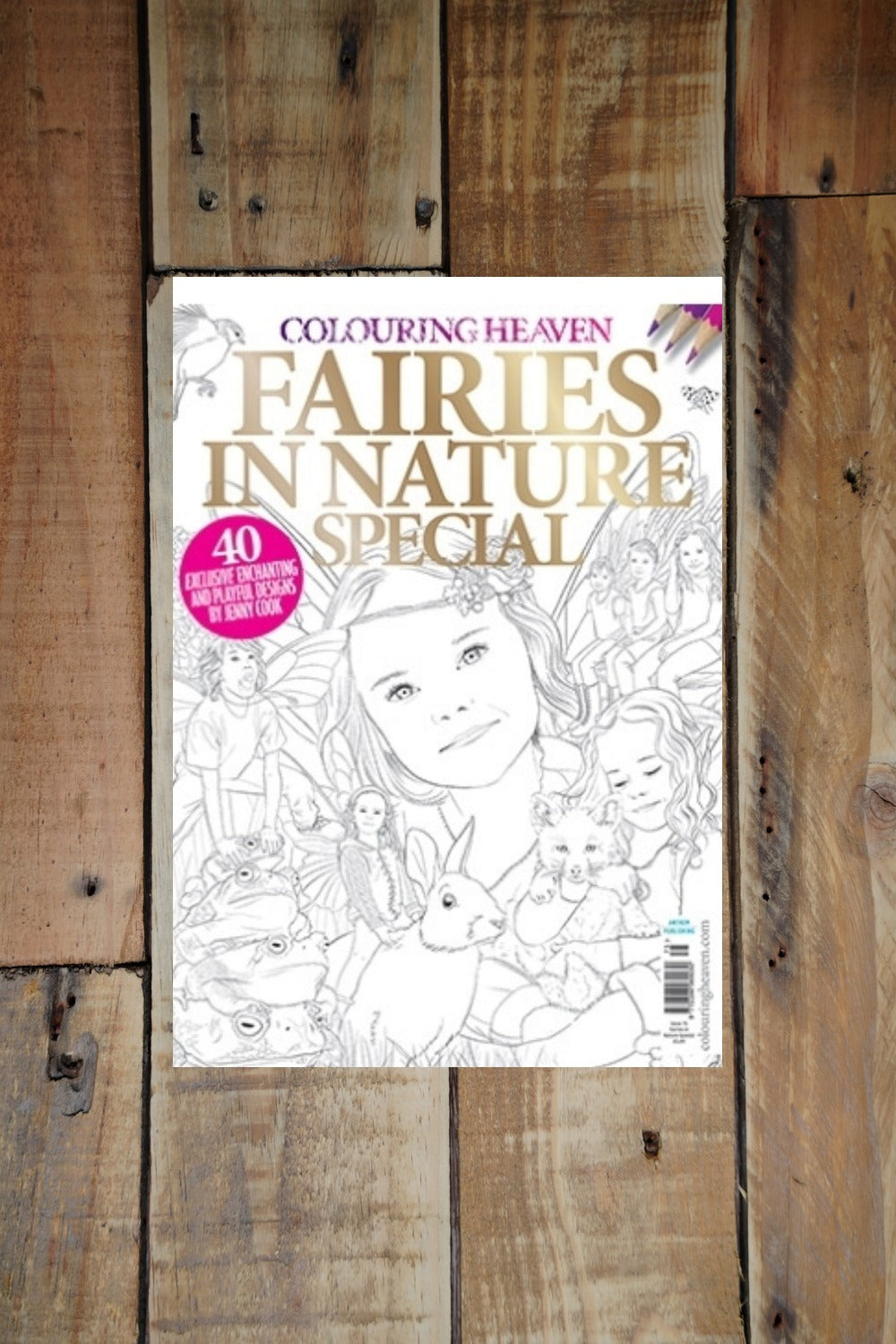 Colouring Heaven #75 Fairies in Nature Special