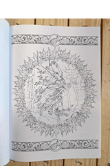 a pixie to colour, in issue 90 of colouring heaven, elements special