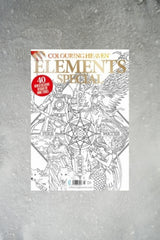 cover of colouring heaven issue 90, elements special