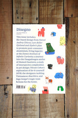 Disegno Issue 37 cover (text on white background with cat and dog illustrations)