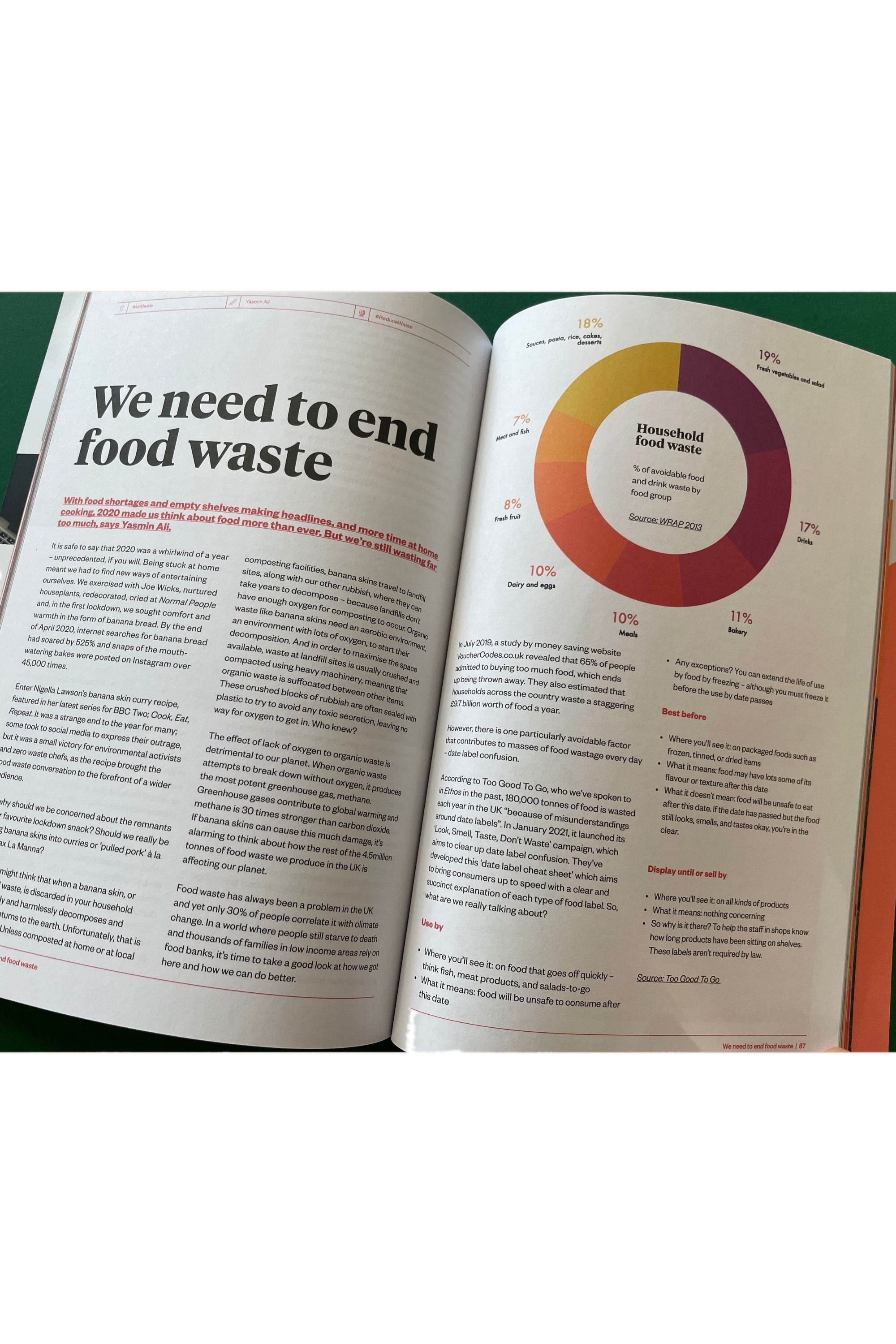 Ethos magazine Issue 14 - we need to end food waste