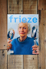 Frieze Magazine Issue 243 cover (picture of Joan Jonas)