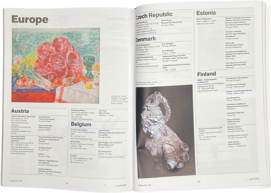 Frieze Issue 258