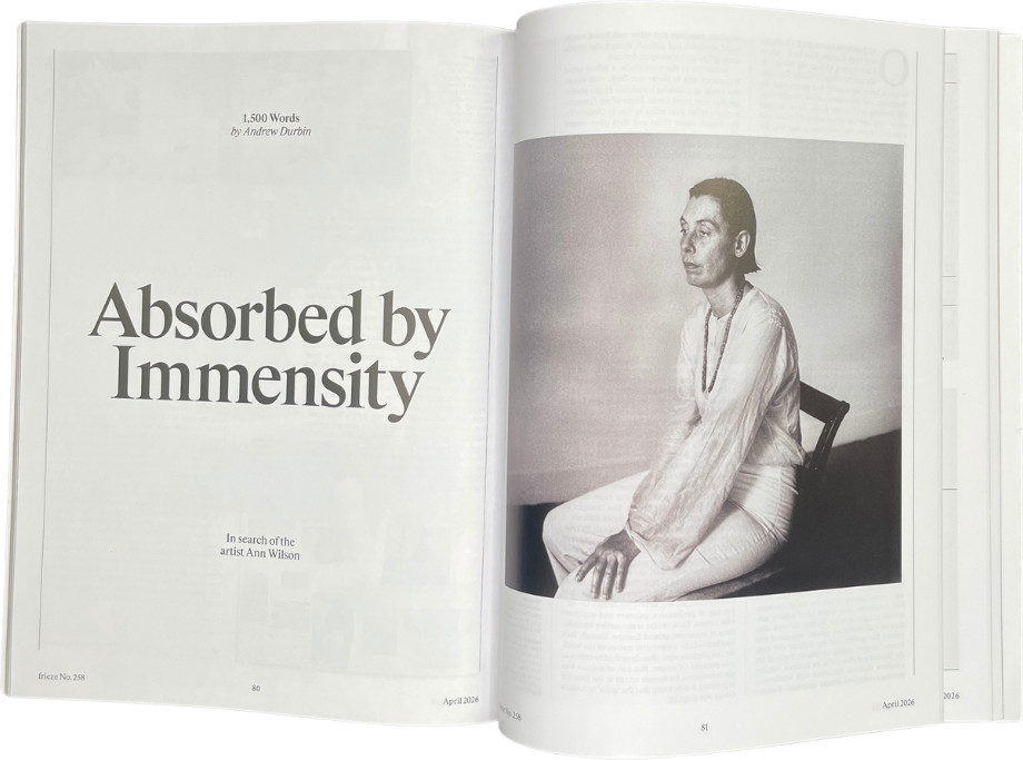 Frieze Issue 258