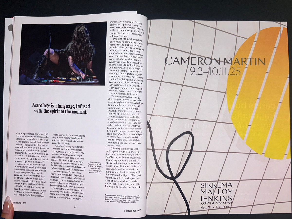 Frieze, issue 253