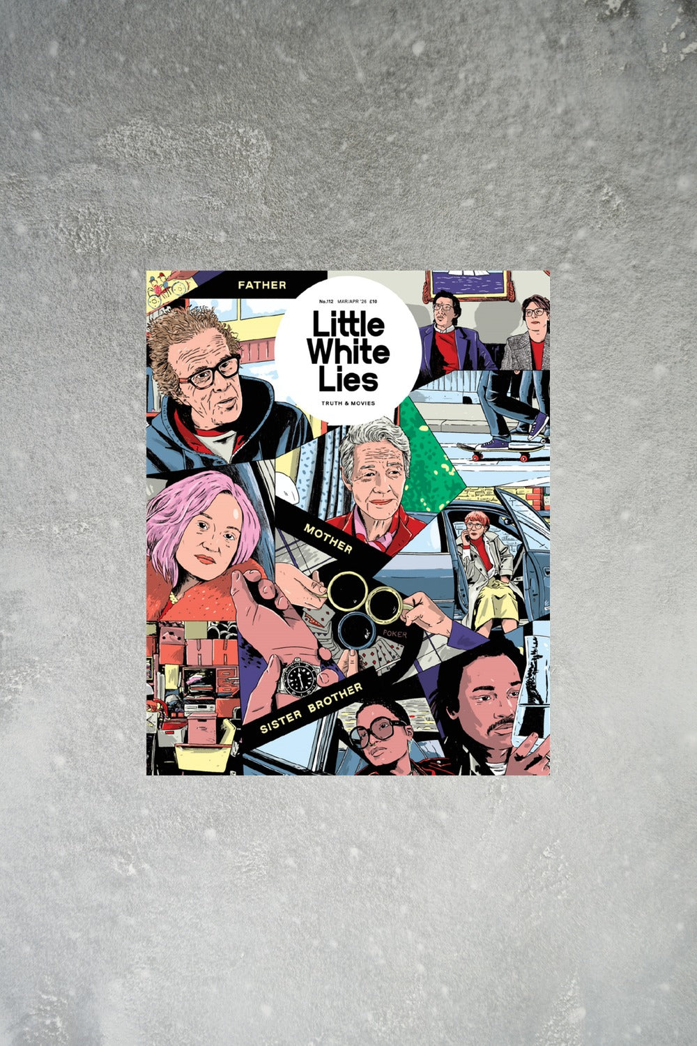 The cover of Little White Lies Issue 112