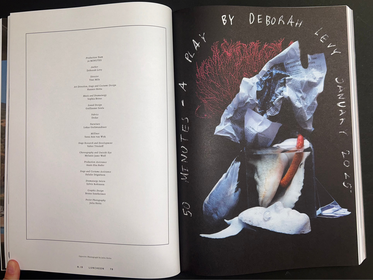 Luncheon, Issue 19, Spring-Summer 2025