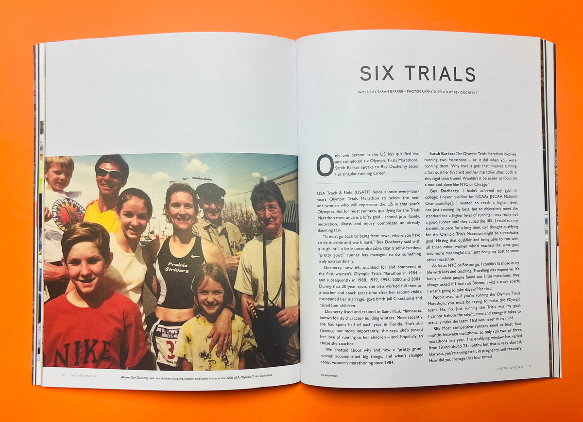 Like the Wind, Issue45, Global running stories