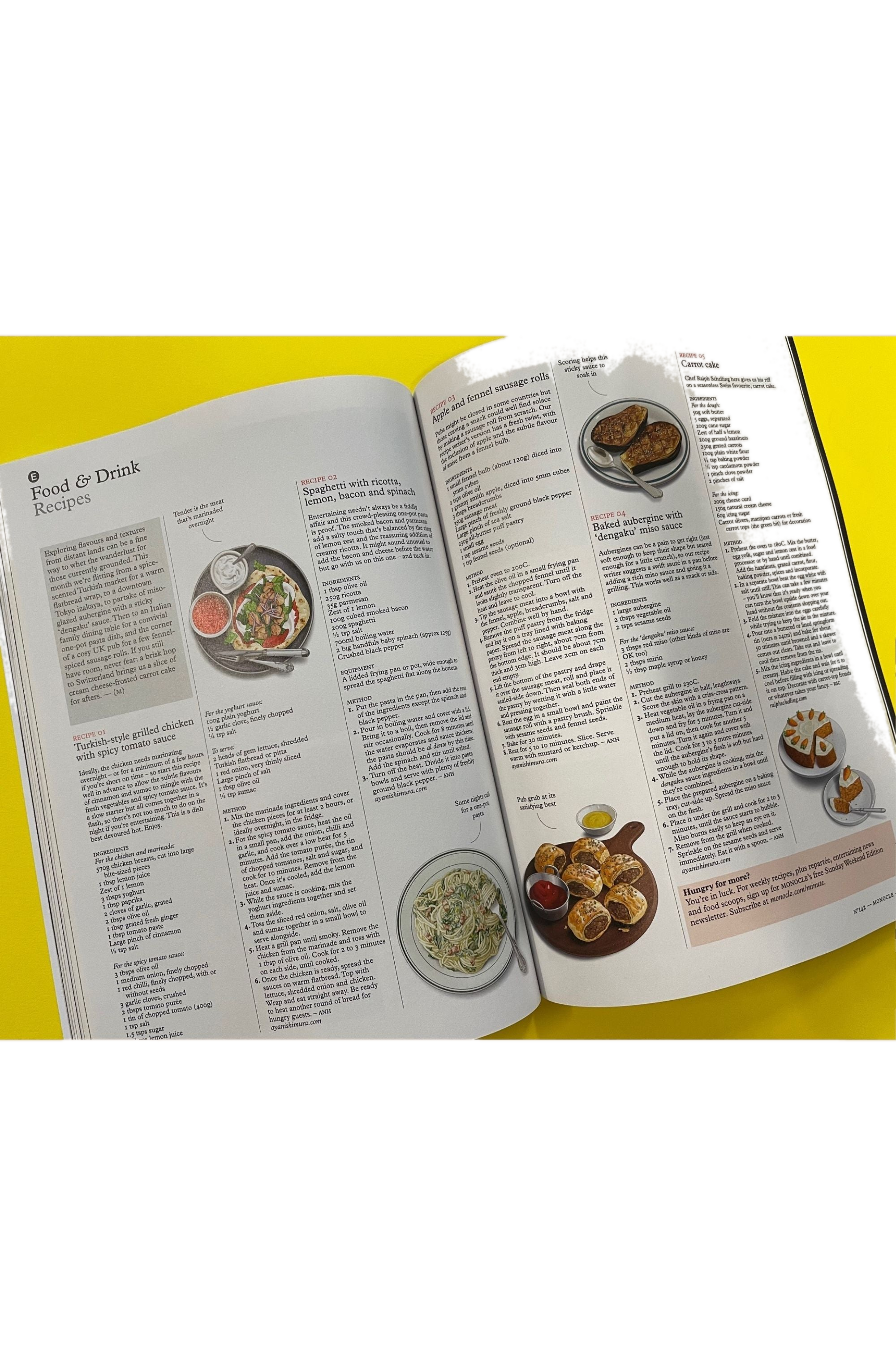 Monocle Magazine Issue 142 Recipes