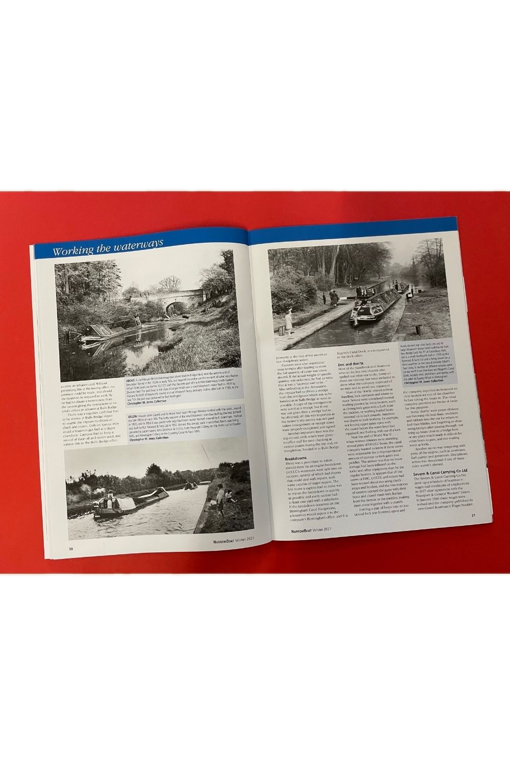 Narrowboat Winter 2021