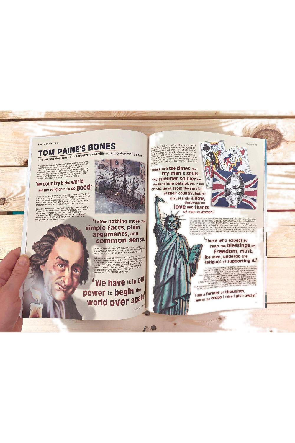 New Internationalist issue 539 - Tom Payne's Bones