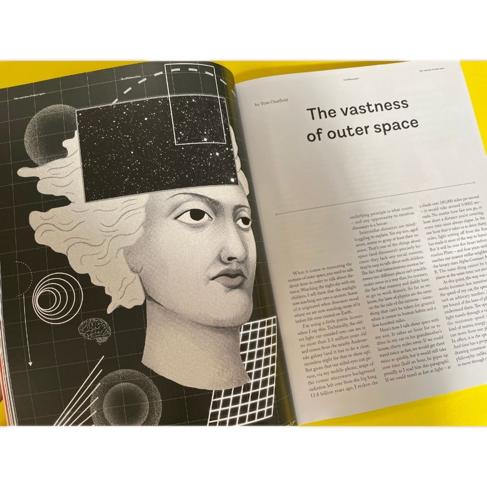 Inside pages of New Philosopher magazine Issue 31