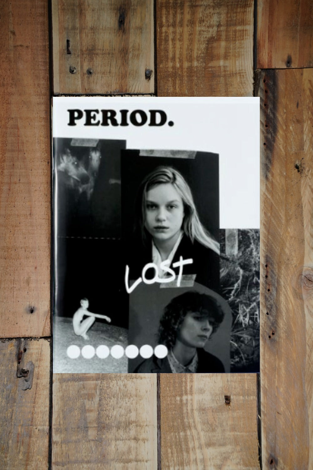Period. Zine Issue 7 Lost cover