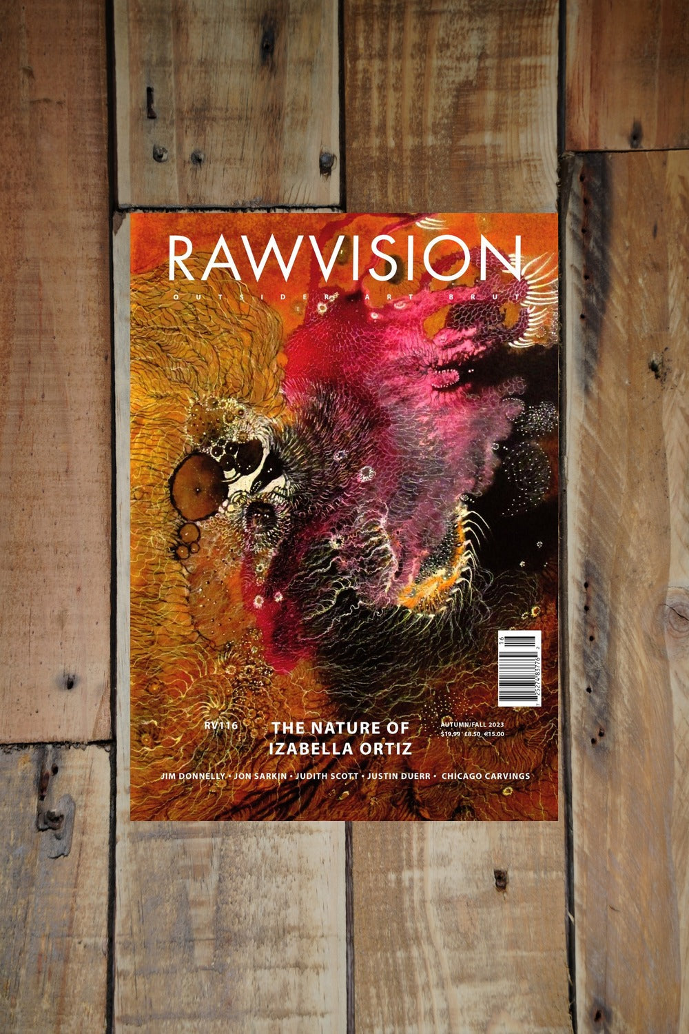 Raw Vision Magazine cover - Issue 116
