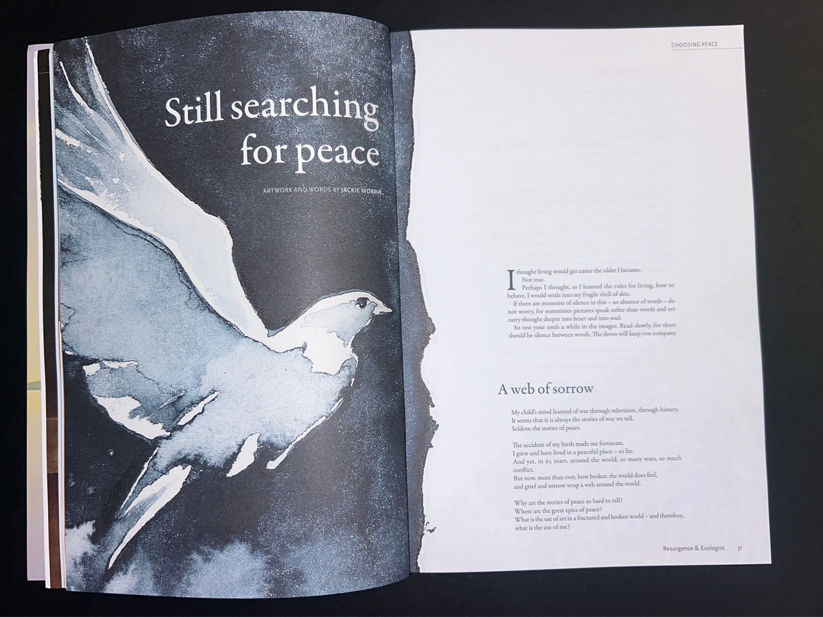 Resurgence &amp; Ecologist, Issue 352, Choosing Peace