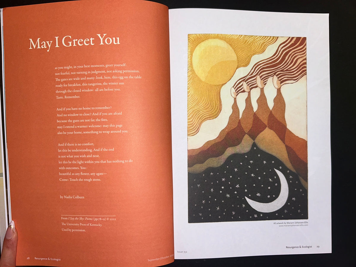 Resurgence &amp; Ecologist, Issue 352, Choosing Peace