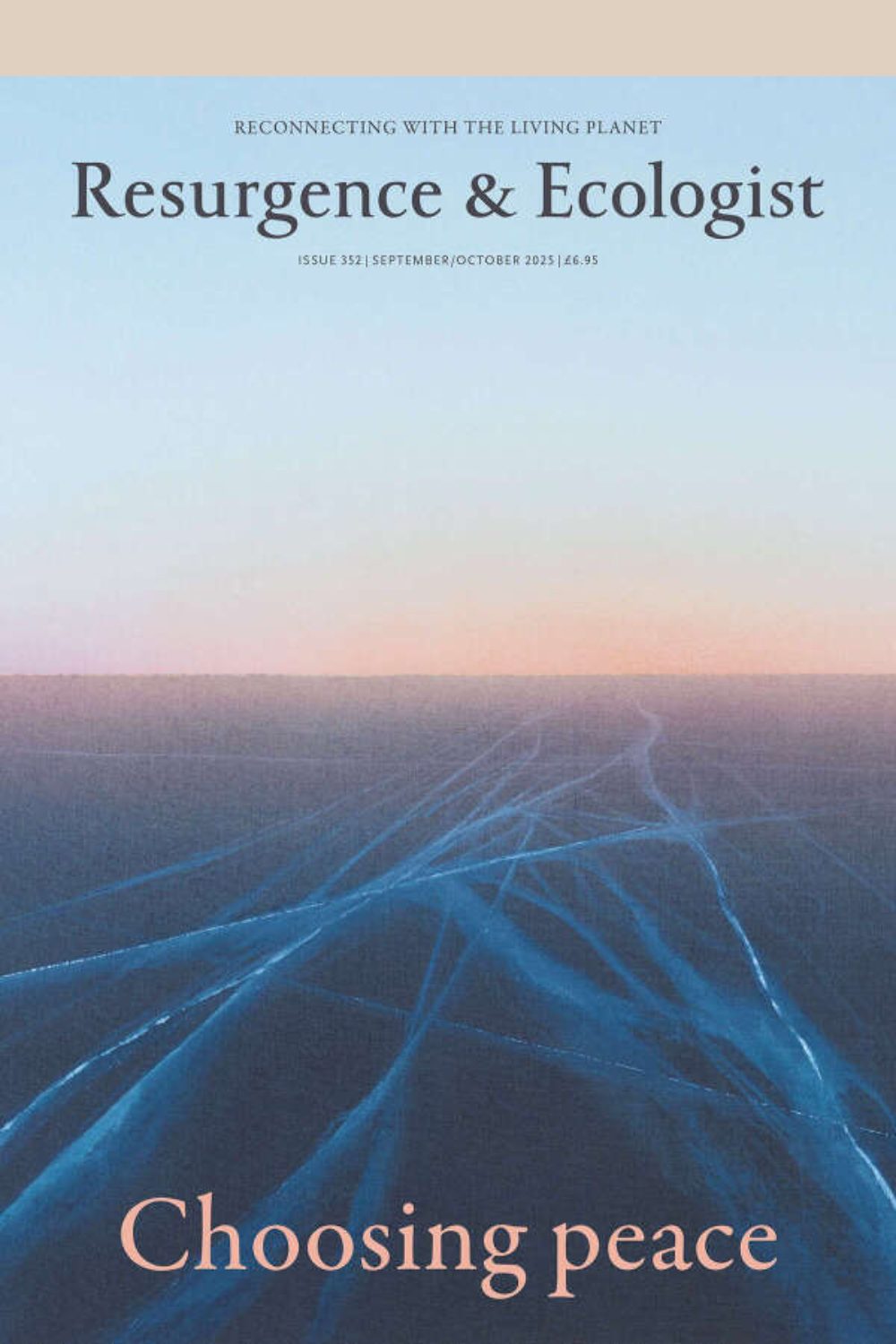 Resurgence & Ecologist, Issue 352, Choosing Peace