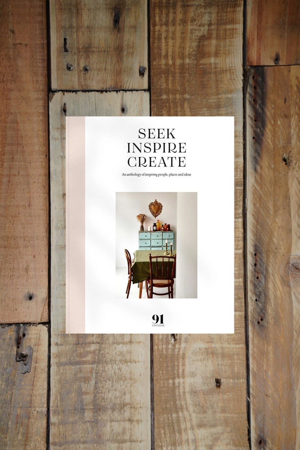 Cover of Seek Inspire Create by 91 magazine