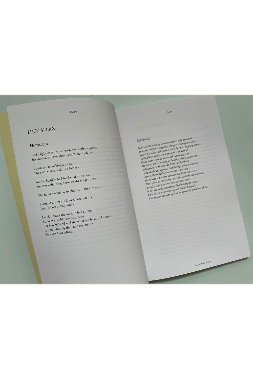 The Poetry Review Vol 111, No 2, Summer 2021