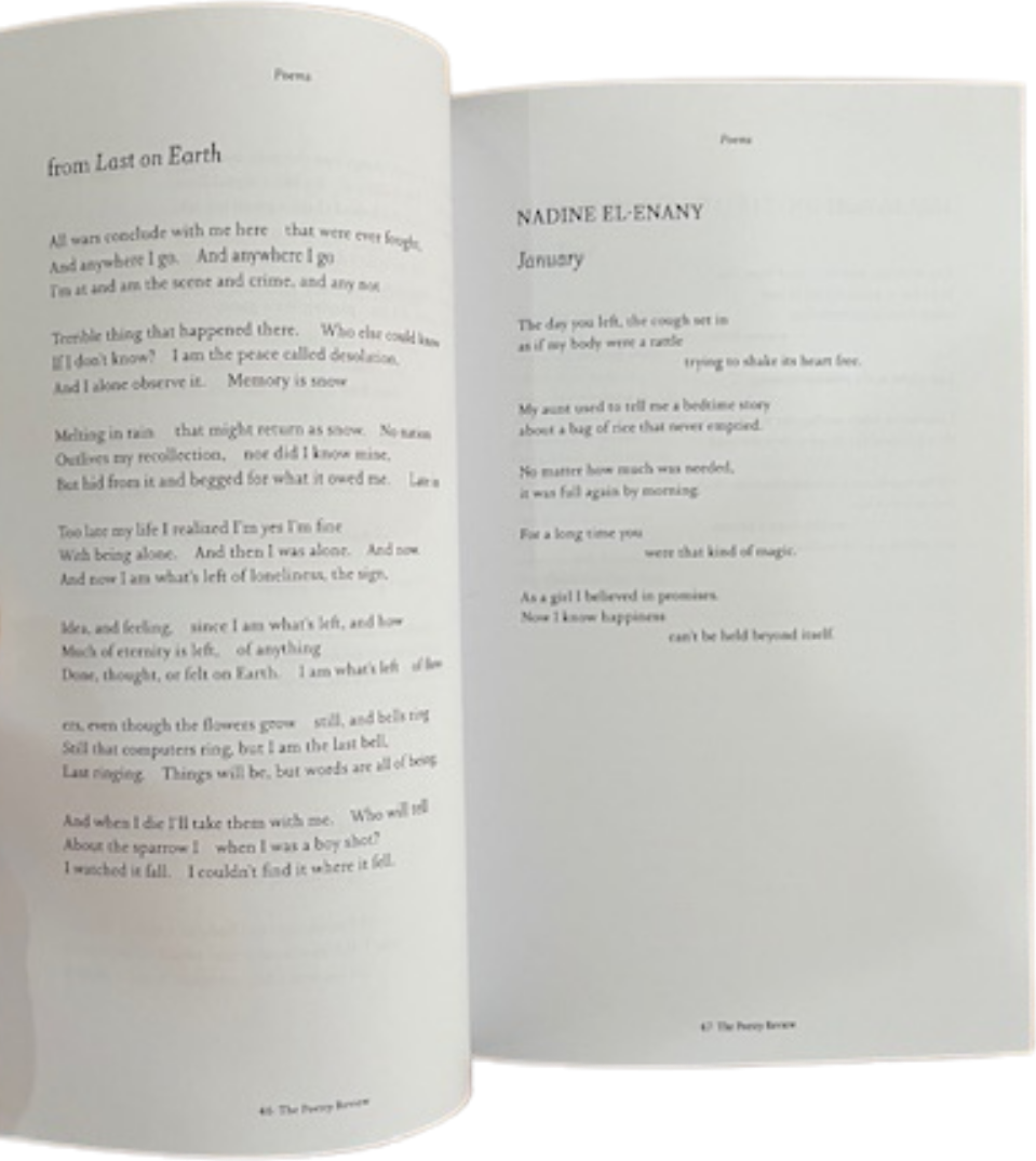 The Poetry Review Vol 116, No 1 Spring 2026