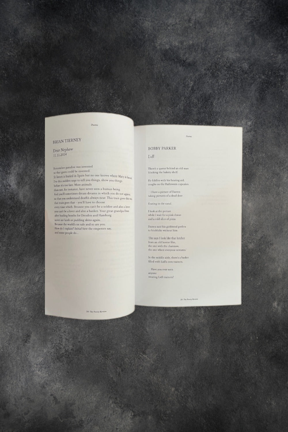 The Poetry Review 116 Spring 2026 Cover
