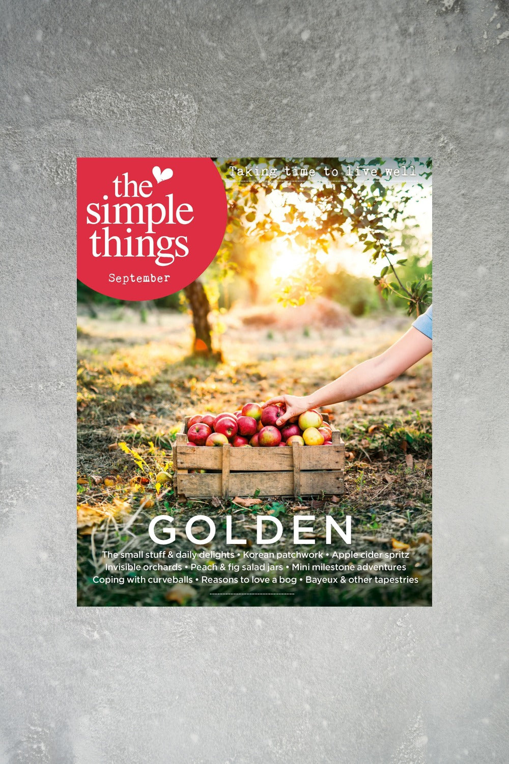 Cover of The Simple Things 171 September Golden