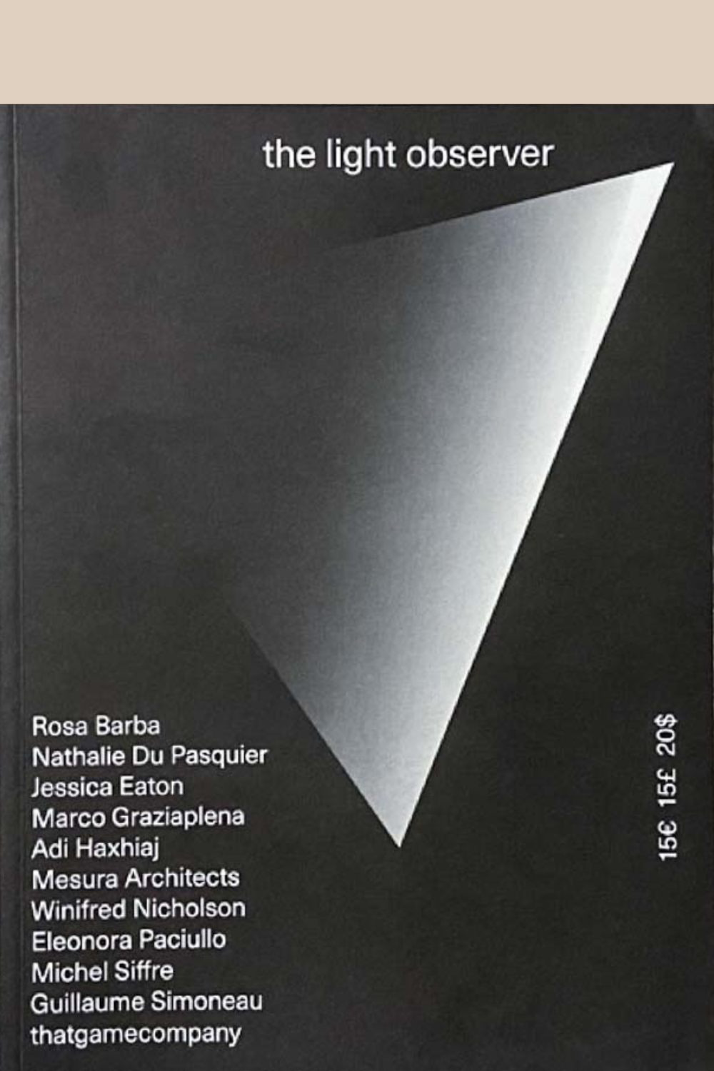 The Light Observer Issue 1 Cover