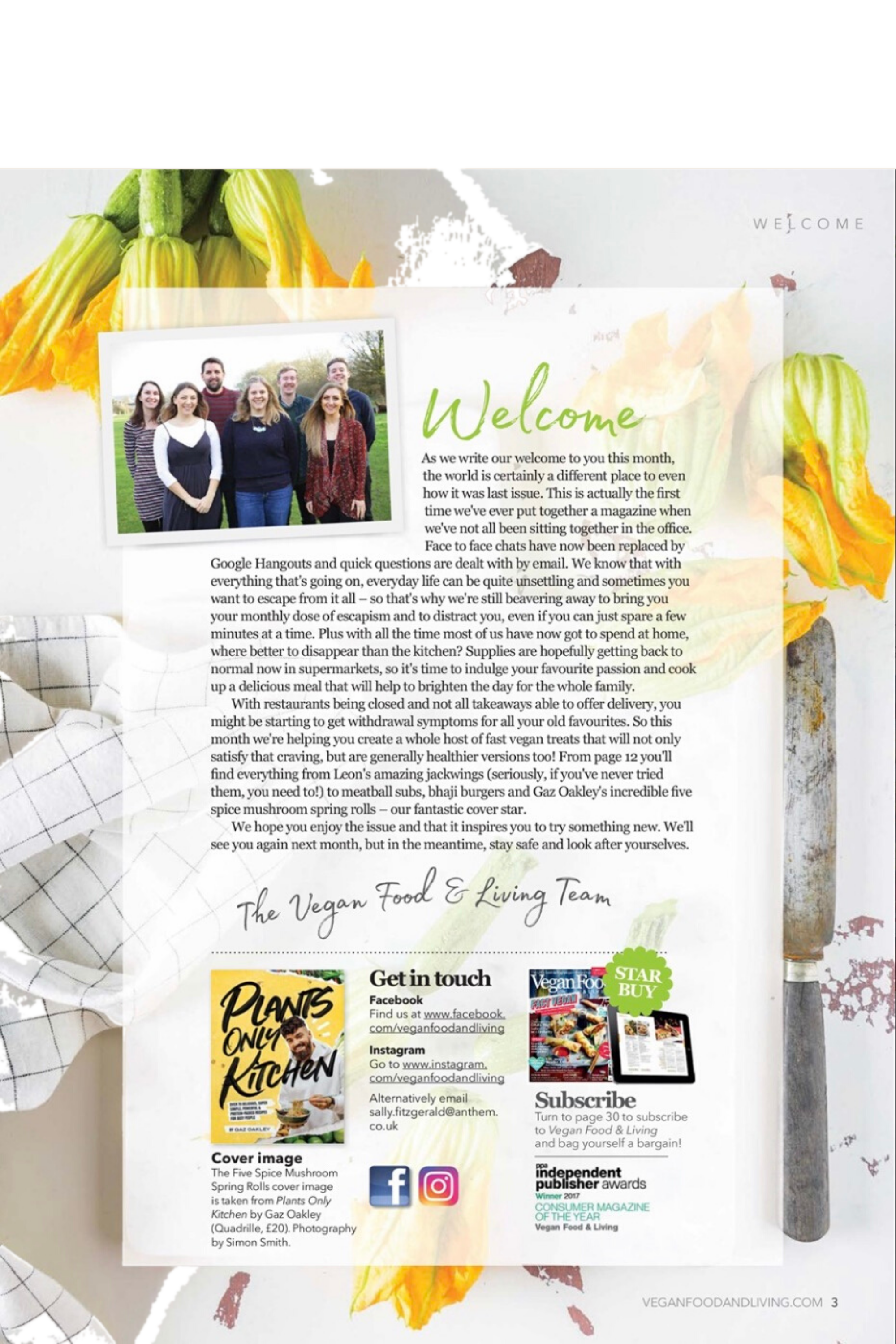 Vegan Food & Living May 2020 Issue