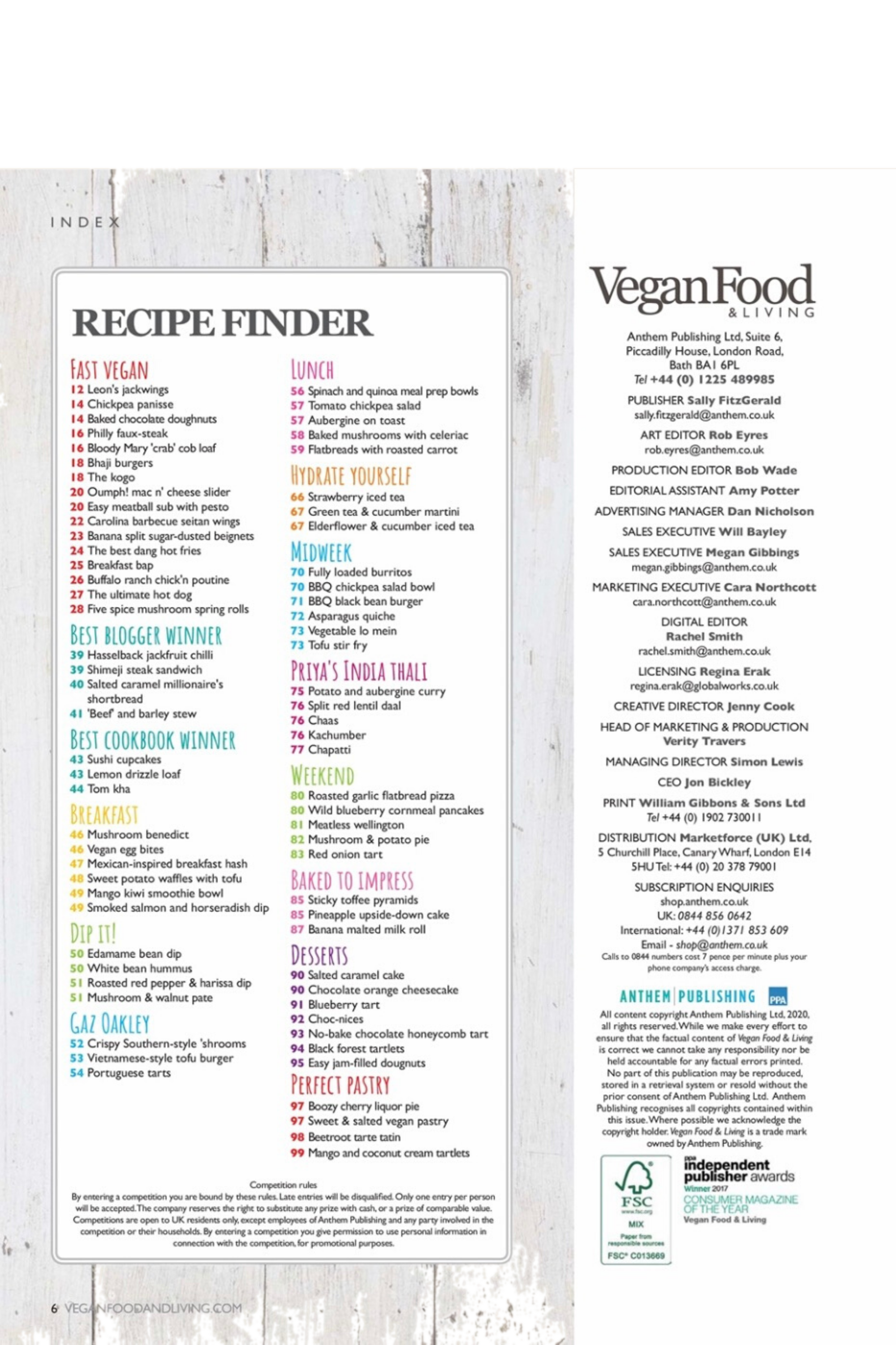 Vegan Food & Living May 2020 Issue