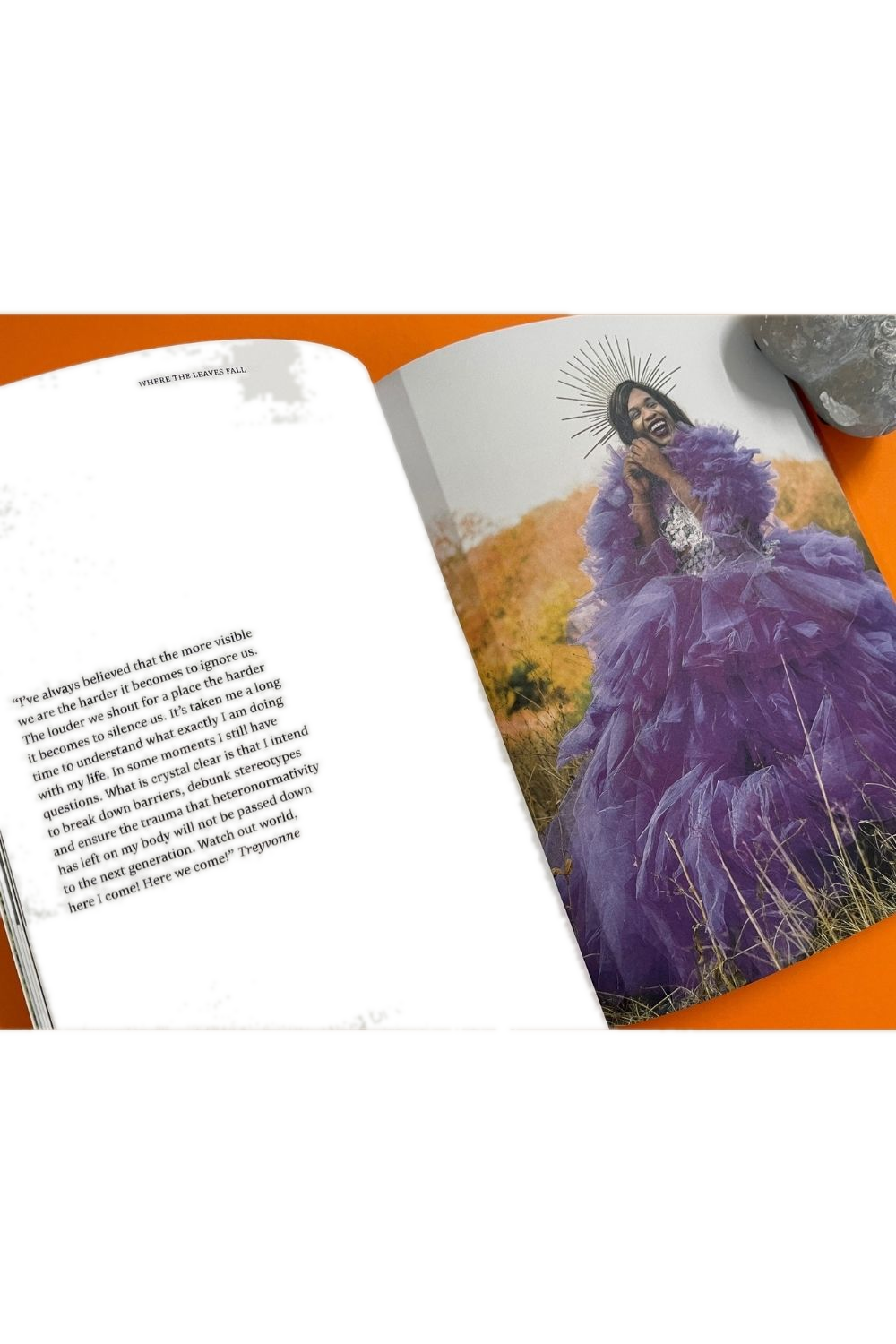 Inside issue 6 of Where The Leaves Fall magazine