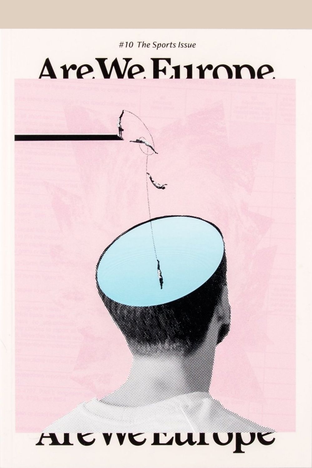 Front cover of Are We Europe magazine #10 The Sports Issue