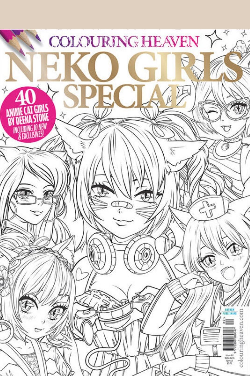 Colouring Heaven Magazine Issue 82: Neko Girls Special