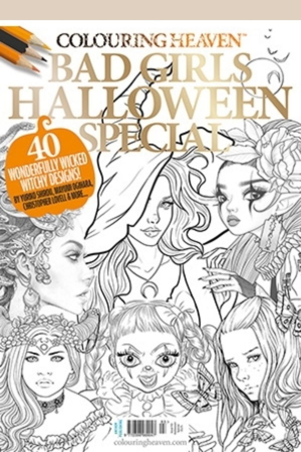 Colouring Heaven #93 Bad Girls Halloween Special