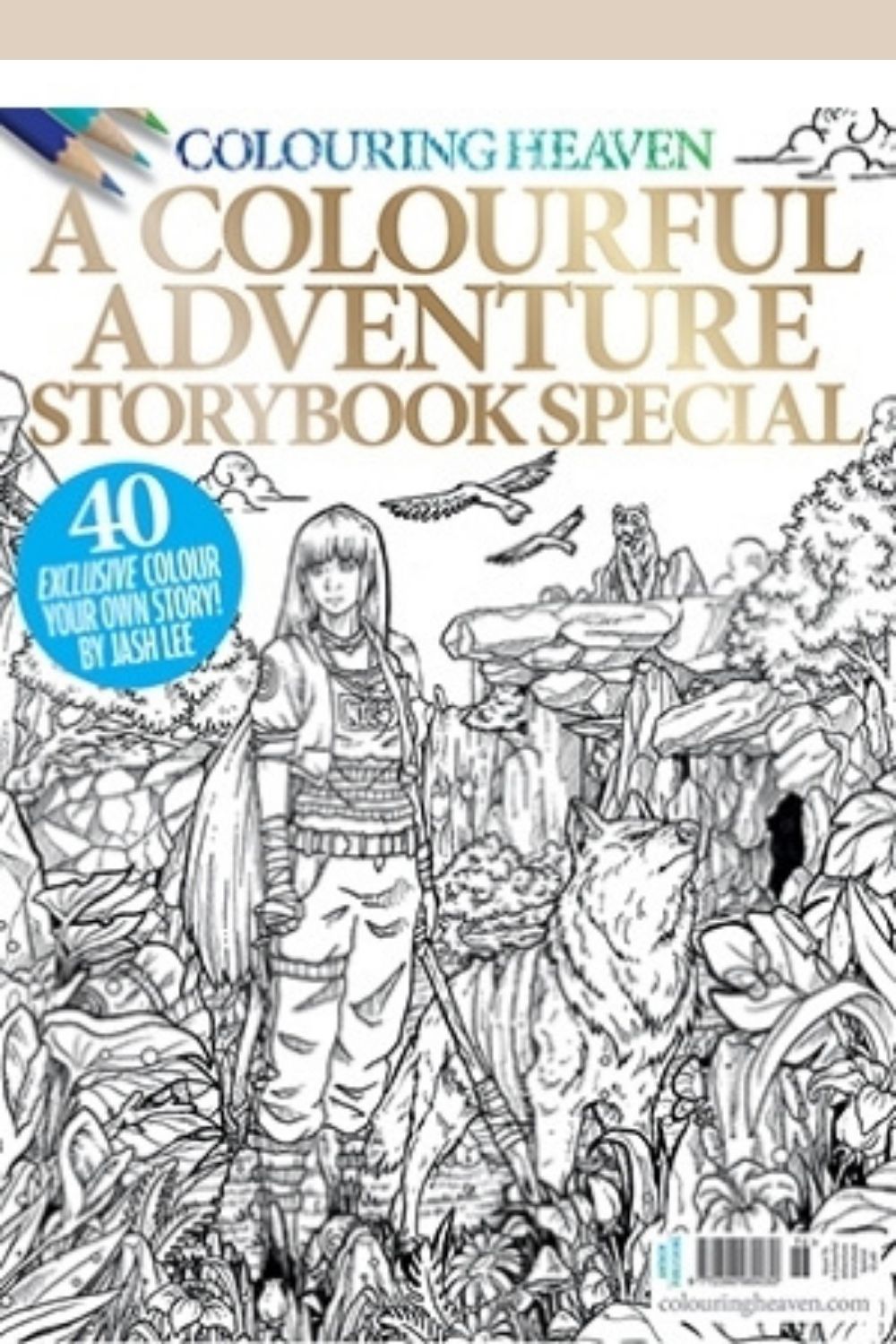 Front cover of Colouring Heaven #76