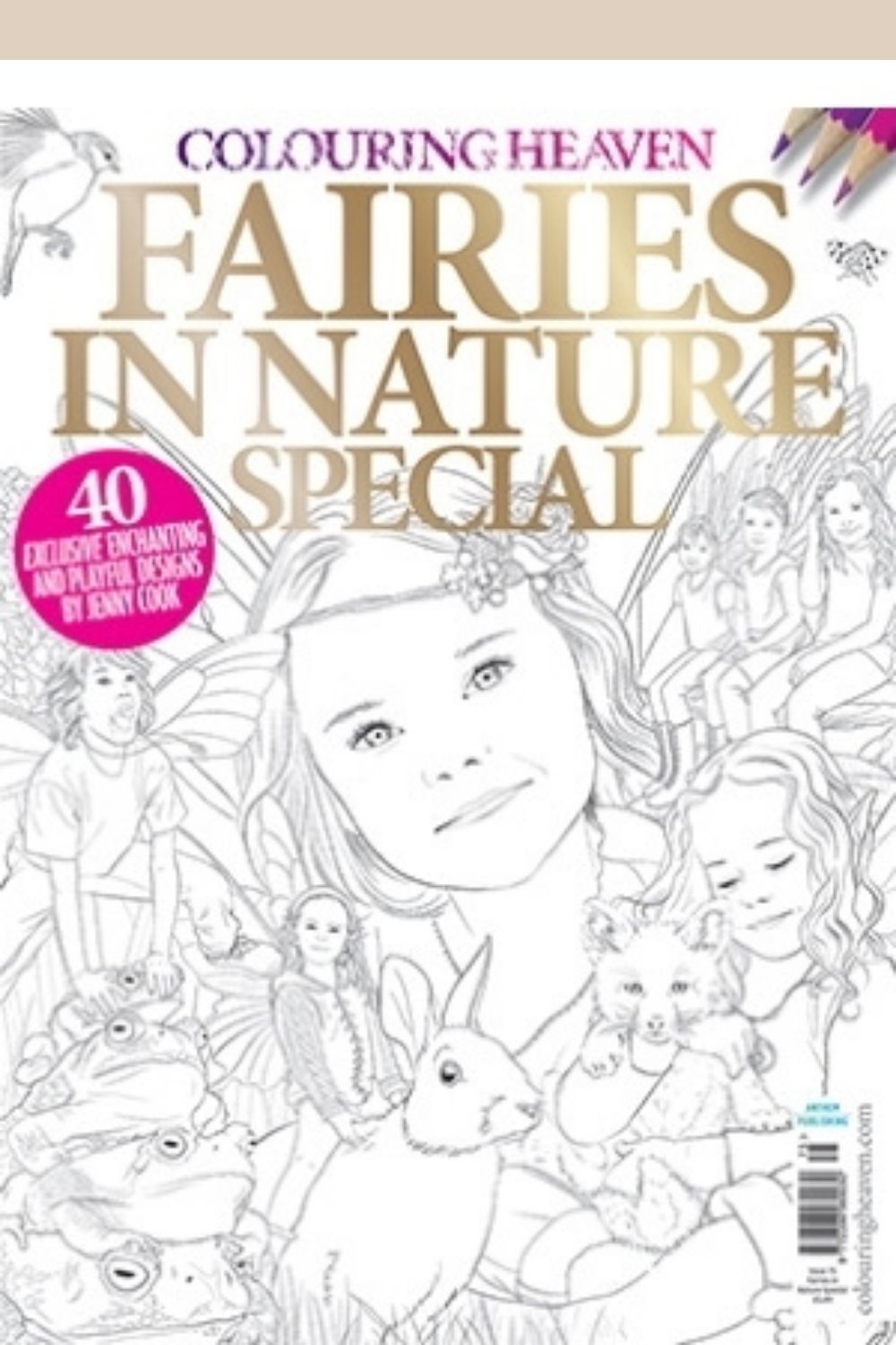 Colouring Heaven #75 Fairies in Nature Special
