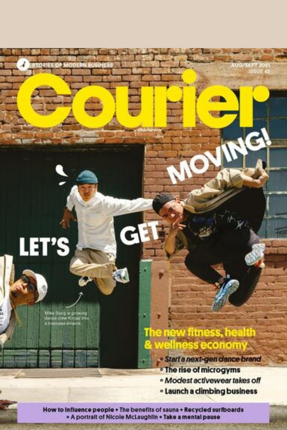 Front cover of Courier Magazine Issue 42
