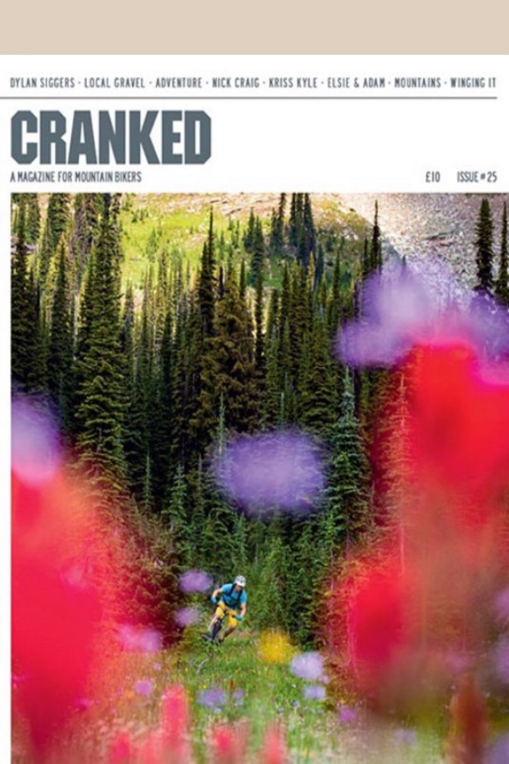 Front cover - Cranked Magazine 25