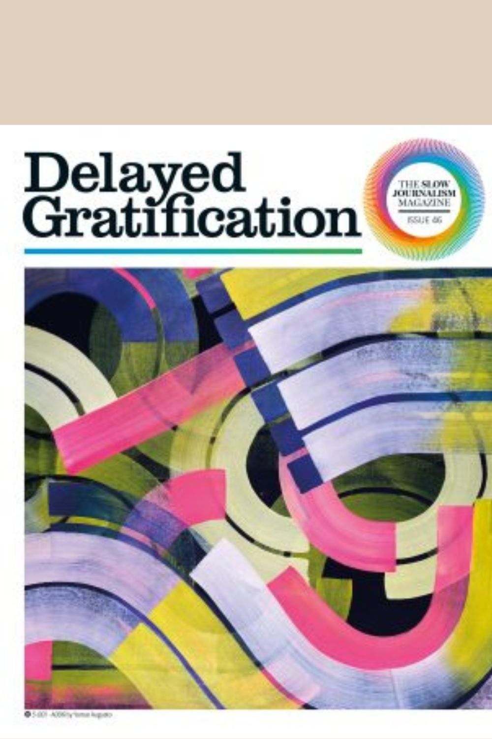 cover of Delayed Gratification, issue 46