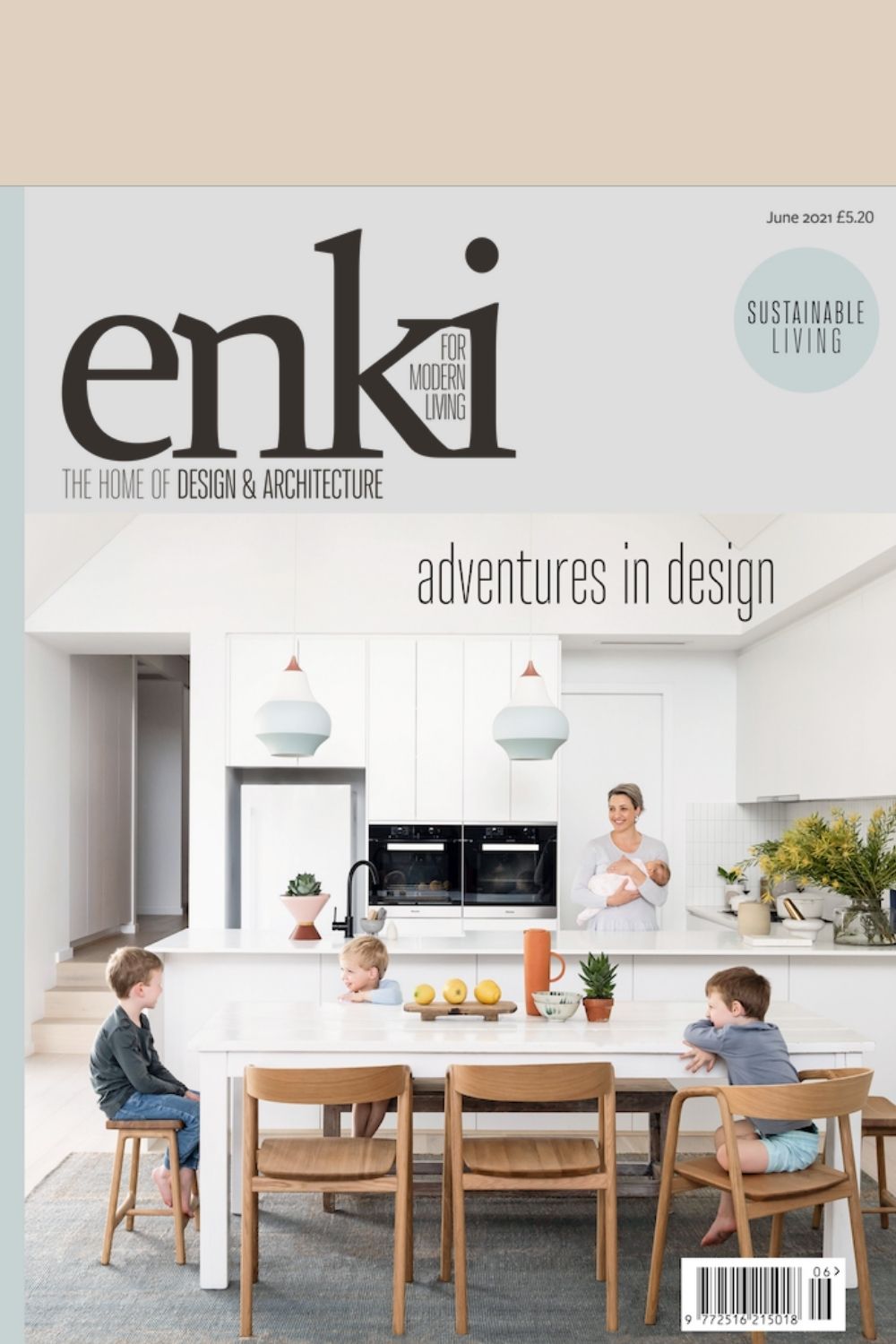 Front cover of Enki Magazine Issue 35 at Pics &amp; Ink
